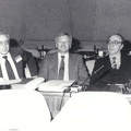 Meeting with Nick Flamming (in the middle) and Y. Oliounine (left)
