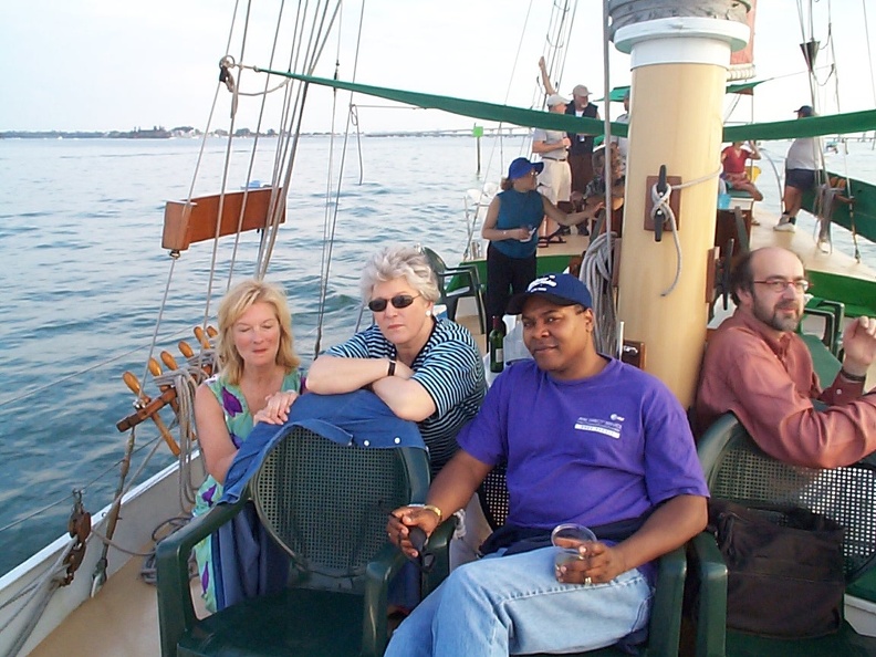 Steering Group of the IODE, boattrip