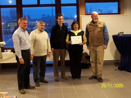 ODINCARSA Data Management Training Course, the certificate ceremony