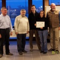 ODINCARSA Data Management Training Course, the certificate ceremony